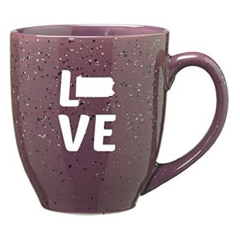 16 oz Ceramic Coffee Mug with Handle - Pennsylvania Love - Pennsylvania Love