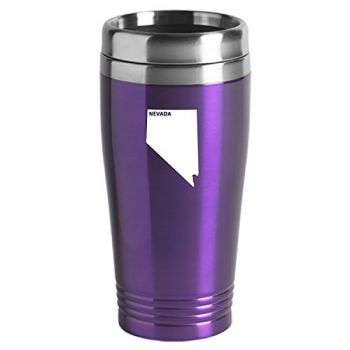 16 oz Stainless Steel Insulated Tumbler - Nevada State Outline - Nevada State Outline