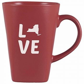 14 oz Square Ceramic Coffee Mug - New York Love - New York Love