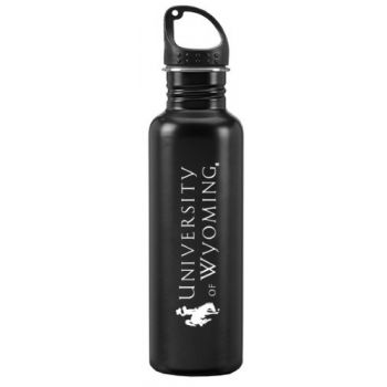 24 oz Reusable Water Bottle - Wyoming Cowboys