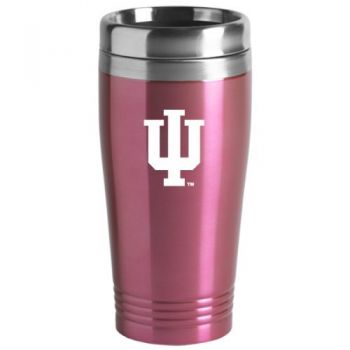 16 oz Stainless Steel Insulated Tumbler - Indiana Hoosiers