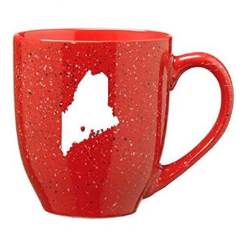 16 oz Ceramic Coffee Mug with Handle - I Heart Maine - I Heart Maine