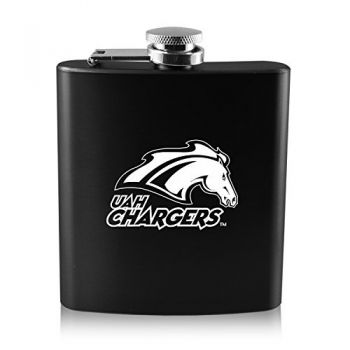 6 oz Stainless Steel Hip Flask - UAH Chargers