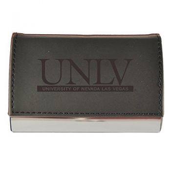 PU Leather Business Card Holder - UNLV Rebels
