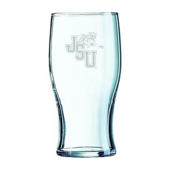 19.5 oz Irish Pint Glass - Jackson State Tigers