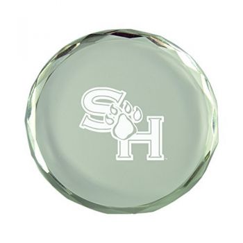 Crystal Paper Weight - Sam Houston State Bearkats 