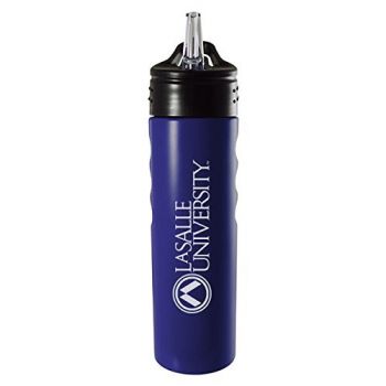 24 oz Stainless Steel Sports Water Bottle - La Salle Explorers
