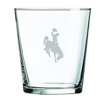 13 oz Cocktail Glass - Wyoming Cowboys