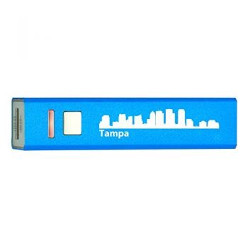 Quick Charge Portable Power Bank 2600 mAh - Tampa City Skyline