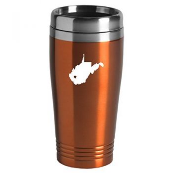 16 oz Stainless Steel Insulated Tumbler - I Heart West Virginia - I Heart West Virginia