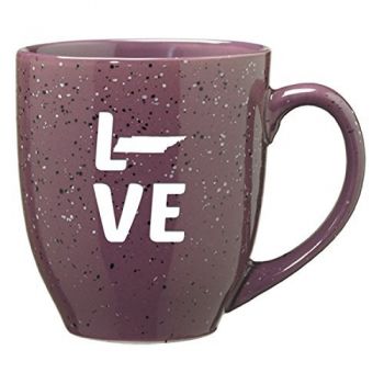 16 oz Ceramic Coffee Mug with Handle - Tennessee Love - Tennessee Love
