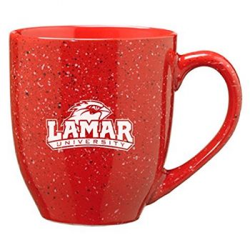 16 oz Ceramic Coffee Mug with Handle - Lamar Big Red