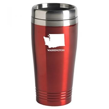 16 oz Stainless Steel Insulated Tumbler - Washington State Outline - Washington State Outline