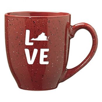16 oz Ceramic Coffee Mug with Handle - Virginia Love - Virginia Love