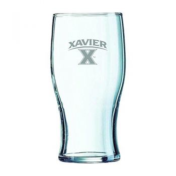 19.5 oz Irish Pint Glass - Xavier Musketeers