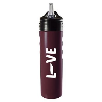 24 oz Stainless Steel Sports Water Bottle - Tennessee Love - Tennessee Love