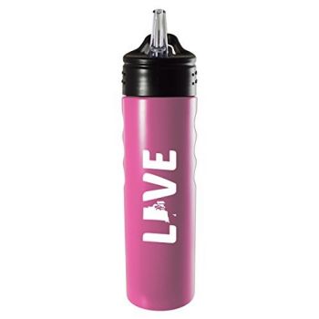 24 oz Stainless Steel Sports Water Bottle - Rhode Island Love - Rhode Island Love