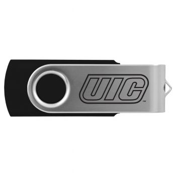 8gb USB 2.0 Thumb Drive Memory Stick - UIC Flames