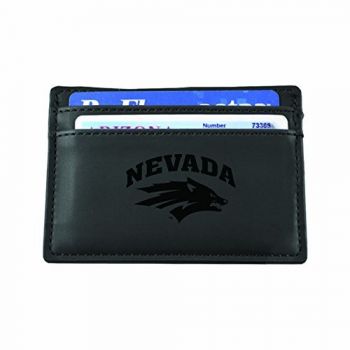Slim Wallet with Money Clip - Nevada Wolf Pack