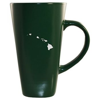 16 oz Square Ceramic Coffee Mug - I Heart Hawaii - I Heart Hawaii
