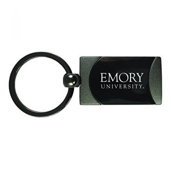 Heavy Duty Gunmetal Keychain - Emory Eagles