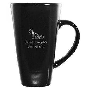 16 oz Square Ceramic Coffee Mug - St. Joseph's Hawks
