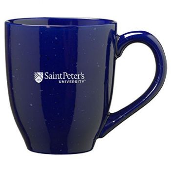 16 oz Ceramic Coffee Mug with Handle - St. Peter's Peacocks