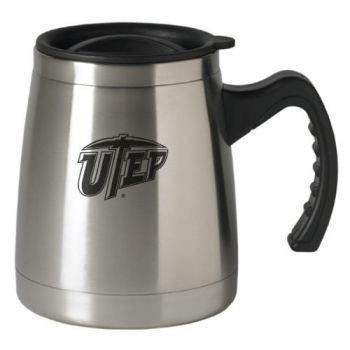 16 oz Stainless Steel Coffee Tumbler - UTEP Miners