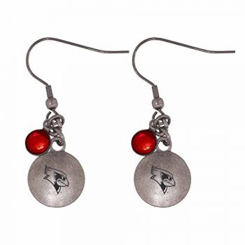 NCAA Charm Earrings - Illinois State Redbirds