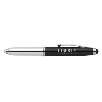 3 in 1 Combo Ballpoint Pen, LED Flashlight & Stylus - Liberty Flames