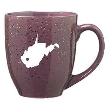 16 oz Ceramic Coffee Mug with Handle - I Heart West Virginia - I Heart West Virginia