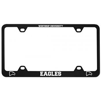 Stainless Steel License Plate Frame - Winthrop Eagles