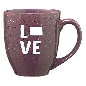 16 oz Ceramic Coffee Mug with Handle - Colorado Love - Colorado Love