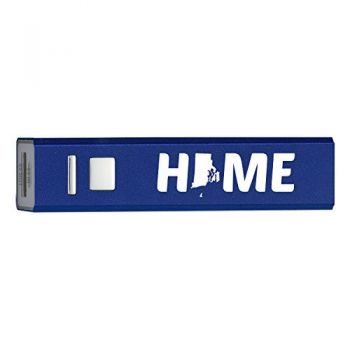Quick Charge Portable Power Bank 2600 mAh - Rhode Island Home Themed - Rhode Island Home Themed