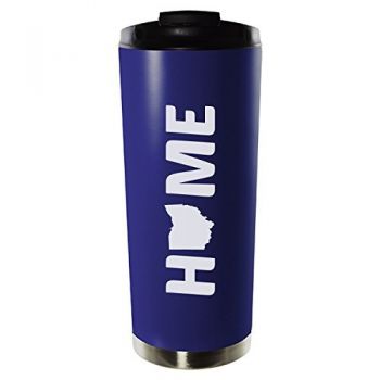 16 oz Vacuum Insulated Tumbler with Lid - Ohio Home Themed - Ohio Home Themed