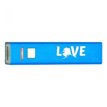 Quick Charge Portable Power Bank 2600 mAh - Alaska Love - Alaska Love