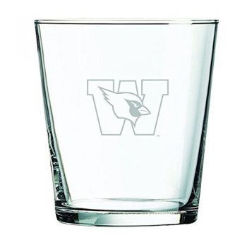 13 oz Cocktail Glass - Wesleyan University 