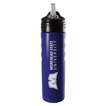 24 oz Stainless Steel Sports Water Bottle - Morehead State Eagles