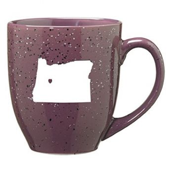16 oz Ceramic Coffee Mug with Handle - I Heart Oregon - I Heart Oregon