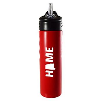 24 oz Stainless Steel Sports Water Bottle - Alabama Home Themed - Alabama Home Themed