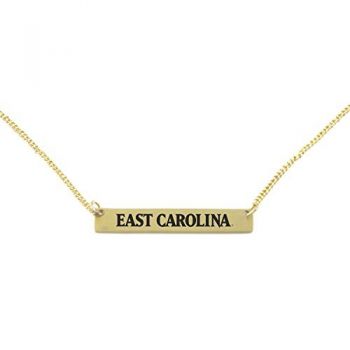 Brass Bar Bracelet - Eastern Carolina Pirates