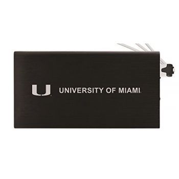 Quick Charge Portable Power Bank 8000 mAh - Miami Hurricanes