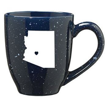16 oz Ceramic Coffee Mug with Handle - I Heart Arizona - I Heart Arizona