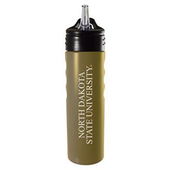 24 oz Stainless Steel Sports Water Bottle - NDSU Bison