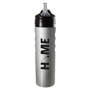 24 oz Stainless Steel Sports Water Bottle - Hawaii Home Themed - Hawaii Home Themed