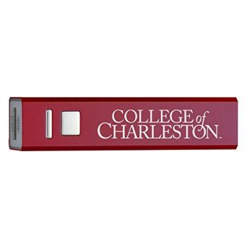 Quick Charge Portable Power Bank 2600 mAh - College of Charleston