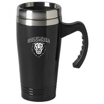 16 oz Stainless Steel Coffee Mug with handle - Columbia Lions