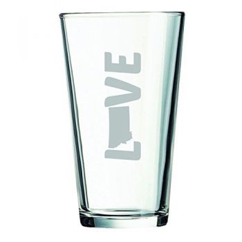 16 oz Pint Glass  - Montana Love - Montana Love