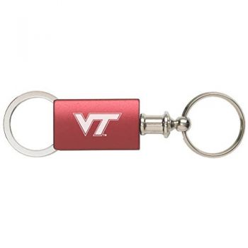 Detachable Valet Keychain Fob - Virginia Tech Hokies