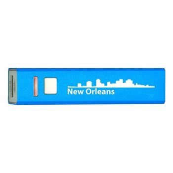 Quick Charge Portable Power Bank 2600 mAh - New Orleans City Skyline